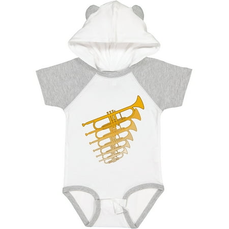 

Inktastic Trumpet Line Gift Baby Boy or Baby Girl Bodysuit