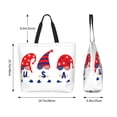 thumbnail image 5 of Yiaed 4th of July Gnomes Print Handbag for Women Tote Purse Shoulder Bag Large Fashion Hobo Purse Handbag Shopping Tote, 5 of 5
