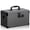 Black-X-Large-16inch, variant on Lock Box With Code Medication Removable Tray Portablefor Home&travel 10 * 6.9 6.9 Inch (black)