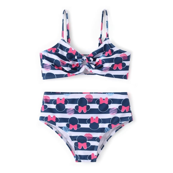 Traje de baño Disney Minnie Mouse de 2 piezas para niñas de 3 a 13 años