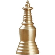 Stupa Charms for Jewelry Making Gold Key Holder Pure Copper Buddhism Dagoba Mascot DIY Pagoda Pendant