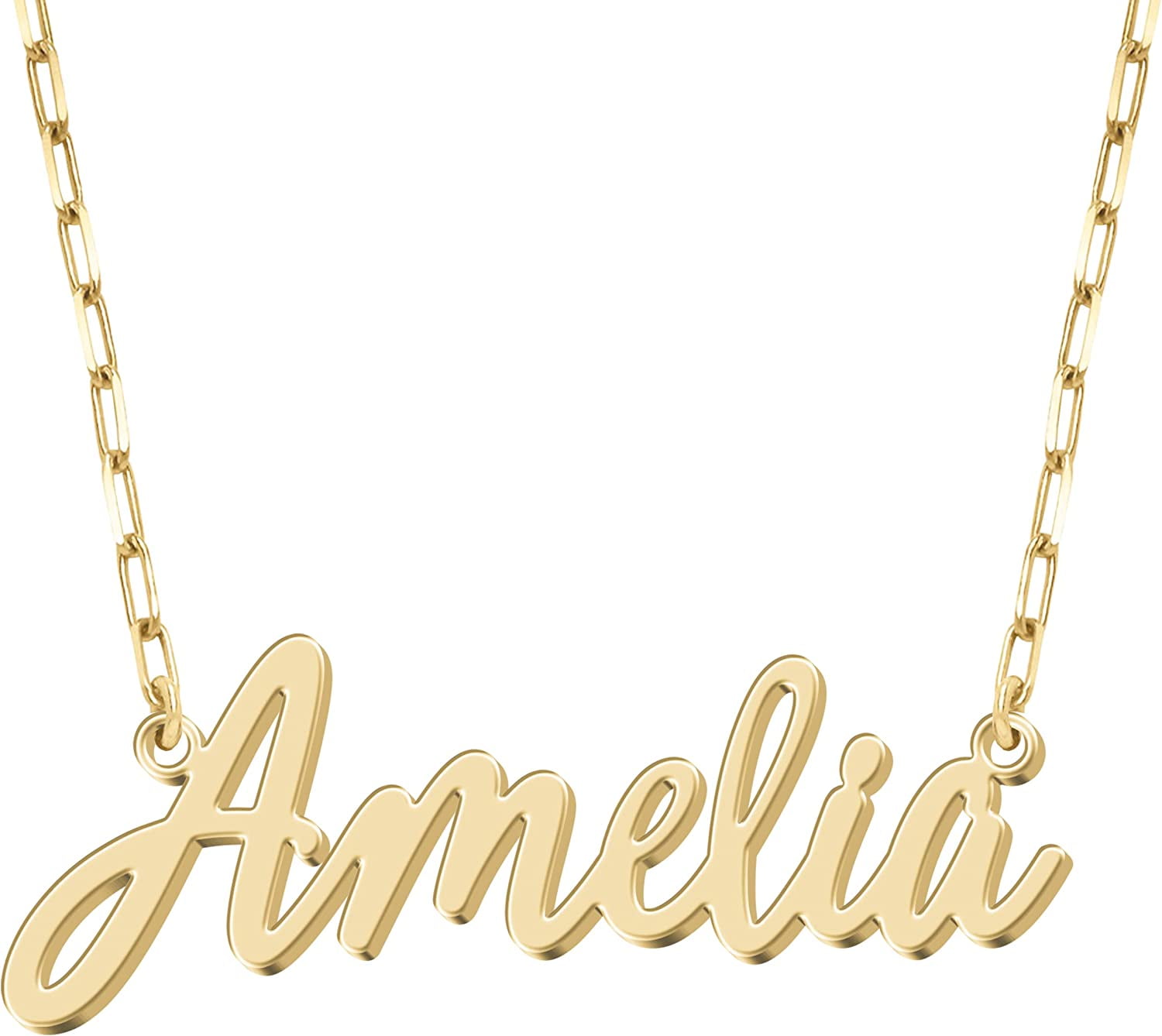 Golden Grass Matel Stylish Name Pendant, Size: Free Size