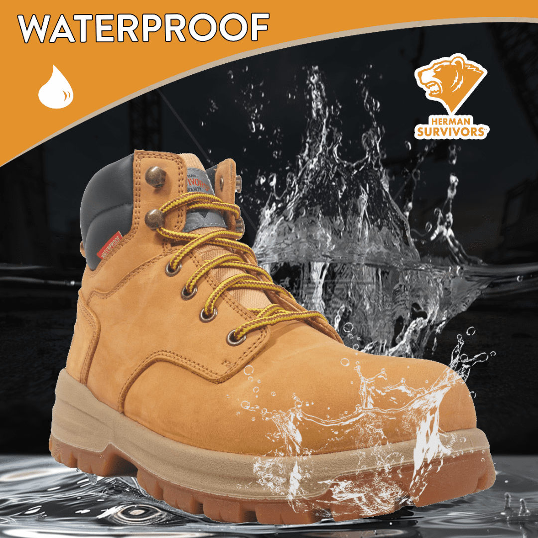 Herman Survivors Women's Iselburg Steel Toe Work Boots, Sizes 6-11