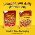 thumbnail image 3 of Honey Nut Cheerios, Heart Healthy Cereal, Affirmations Box, Heart Shapes, 10.8 oz, 3 of 16