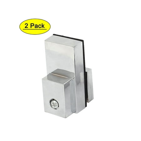 

Unique Bargains Adjustable 3mm-12mm Thick Glass Shelf Stainless Clip Clamp Support Bracket 2pcs