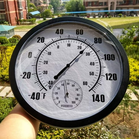 thermometer outdoor decorative indoor needed patio battery pool kitchen garden inch