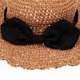 thumbnail image 4 of Sombrero de Playa Gorror de Vernao Sol Niño Juguetes Educativos Decoración de Pared Macarena Sombrero de paja Bowknot de mujer, 4 of 8
