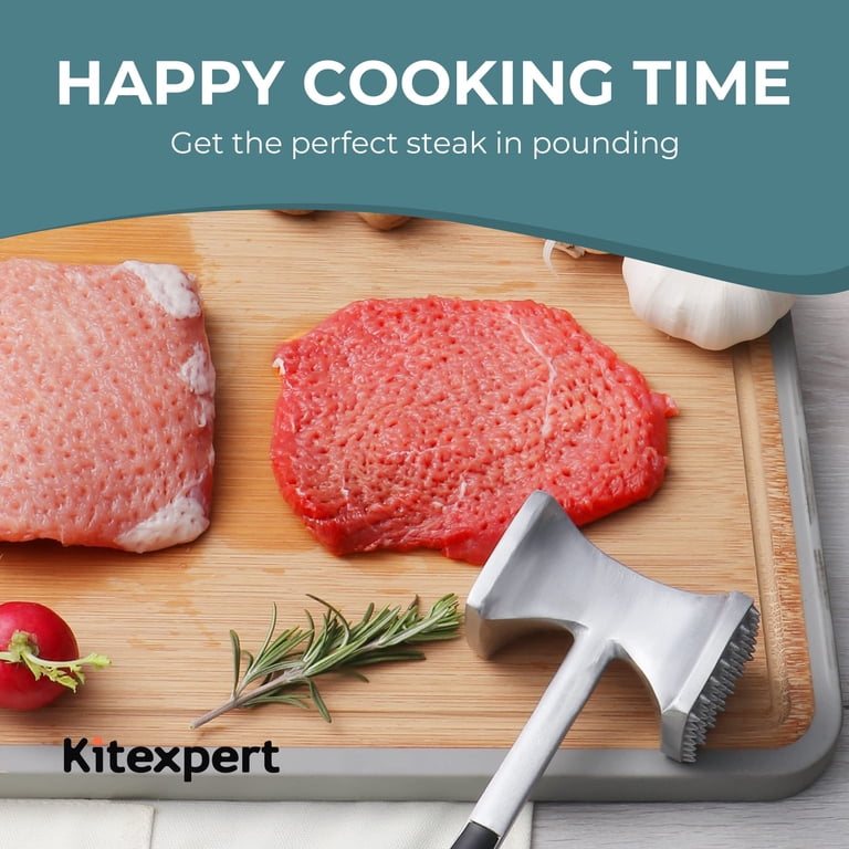 Kitexpert Meat Tenderizer Mallet with Ergonomic Handle photo 3