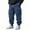 Dark Blue, variant on QLEICOM Men's Pants,Pants for Men,Men Joggers in Solid Color with Elastic Drawstring Waist and Side Pockets for Secure Fits During Casual Activities and Sports