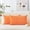 Orange, variant on 2PCS Soft Throw Pillow Covers 18x18inch, Decorative Corduroy Pillow Covers for Sofa Couch Bed,Square Solid Striped Cushion Case