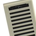 thumbnail image 2 of Imperial RG3429 Satin Nickel Montezuma Design Louvered Floor Register - 4inch x 10inch Duct Opening, 2 of 3
