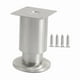 thumbnail image 2 of Pata de soporte para cama, patas para muebles de altura ajustable, patas de gabinete resistentes fáciles de instalar con tornillos para sofá, mesa de 100MM, 2 of 9