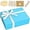 Blue, variant on chalian Gift Box, 2 Pack 13 x 10 x 4 inch Large Black Gift Box with Magnetic Lids for Bithday Gifts Box Contains Card, Ribbon, Shredded Paper Filler, Box for Gift Packaging