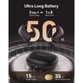 thumbnail image 3 of Auriculares TEDELON F9 Bluetooth 5.4, 50 h, IPX6, inalámbricos, 3 of 7