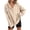 Beige, variant on Womens Corduroy Shirts Ribbed Hooded Pullover Long Sleeve Front Pocket Vintage Texture Relaxed Fit Casual Top,Army Green(M)