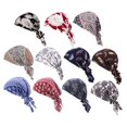 thumbnail image 1 of Conjunto de 11 piezas para mujer, turbante, gorro de quimioterapia, gorro de para la cabeza atado, gorros, 1 of 9