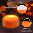 thumbnail image 4 of Deago Halloween LED Pumpkin Lights with Remote and Timers Battery Operated Orange Jack-O-Lantern Lights Flameless Candles for Halloween Decorations, 4 of 8