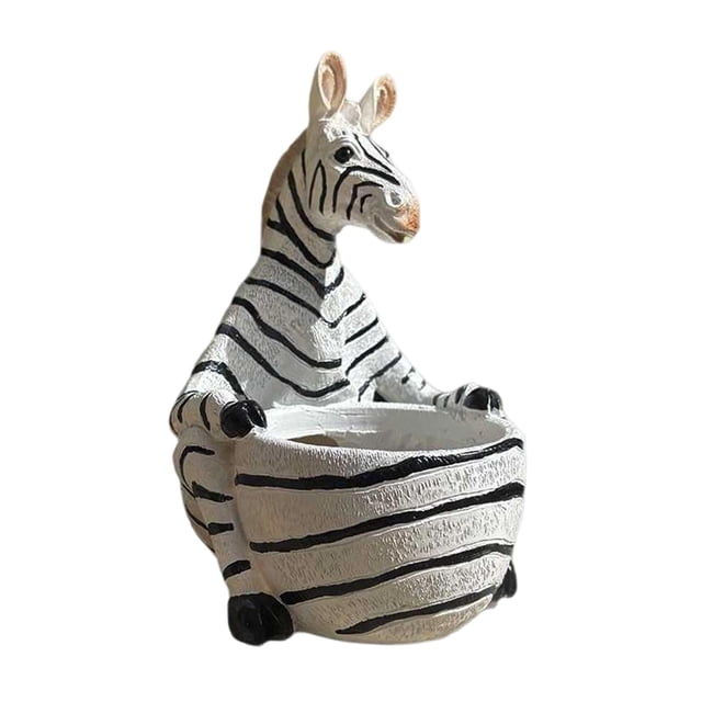 Maceta Con Forma De Animal, Decoración Del Hogar, Estatua Estética, Maceta Para Interiores Y Exteriores.
