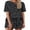 Black Sky, variant on Cotton Pajamas Set for Womens Soft Short Sleeve Lounge Set Shorts Sleepwear Set 2 Piece Pjs Sets