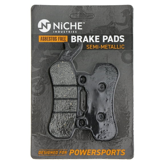 Niche Right Brake Pad Set for Can-Am Traxter HD10 Semi-Metallic UTV 519-KPA2330D