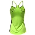 thumbnail image 3 of FashionOutfit Women's Neon Color Contrast Cami Sleeveless Tank Tops, 3 of 3
