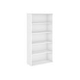 thumbnail image 1 of BBF - Bibliothèque - 5 Étagères - Bois composite - Blanc, 1 of 2