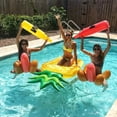 thumbnail image 3 of Inflatable Pool Floats for Kids and Adults  Large Water Inflatable Pineapple Pool Float for Swimming Pool., 3 of 6