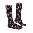 thumbnail image 3 of Balery Red Mushrooms Fun Novelty Socks Men'S Women'S Crew Socks Funny Crazy Novelty Socks Quirky And Cool Socks, 3 of 9