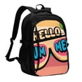 thumbnail image 1 of Disketp Hello Summer Mochila de Viaje Estampada para Laptop con Puerto de Carga USB, Mochila Impermeable para Computadora – Regalo para Hombres y Mujeres, 1 of 7