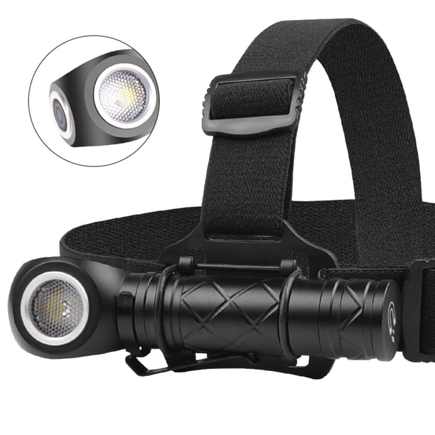 Faro LED portátil P8 800LM con pantalla de alimentación trasera magnética
