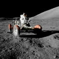 thumbnail image 3 of NASA 12x12 Black Modern Framed Museum Art Print Titled - Lunar Roving Vehicle, Apollo 17, 1972, 3 of 5