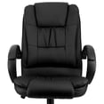 thumbnail image 4 of Elama High Back Adjustable Faux Leather Office Chair in Black, 4 of 6