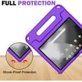 thumbnail image 6 of BMOUO Kids Case for onn 11" Tablet Pro Gen 4 2024 (Model:100146660), Shockproof Light Weight Handle Stand Case for Walmart Onn Tablet 11 inch 2024 (Gen 4), Purple, 6 of 8