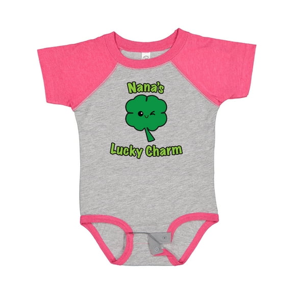 Inktastic Nana's Lucky Charm Boys or Girls Baby Bodysuit