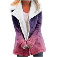 thumbnail image 7 of FRSASU Women'S Plus Size Coat Clearance,Long Hoodies Coats Tunic Winter Cotton Jackets Knitted Sweatshirt Zip Up Hoodies Oversized, 7 of 7