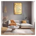 thumbnail image 2 of Vintage Psalm 23 Poster, Scripture Wall Art with Shepherd Theme, Rustic Christian Decor for Prayer Room and Church, 2 of 3