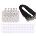 thumbnail image 1 of Wosthever 120 unids/set colgante Base collar gargantilla joyería DIY hacer Festival fiesta decoración artesanía encontrar para mujer Artesanía 30 mm, 1 of 6