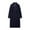 Navy, variant on Women's Fashion Solid Color Soft Loose Wool Coat Jacket Womens Trench Wool Coat Extended Size Womens Winter Jackets Thin Wool Jacket Women Woman Petite Wool Coats Elegant Wool Camellia over Coat