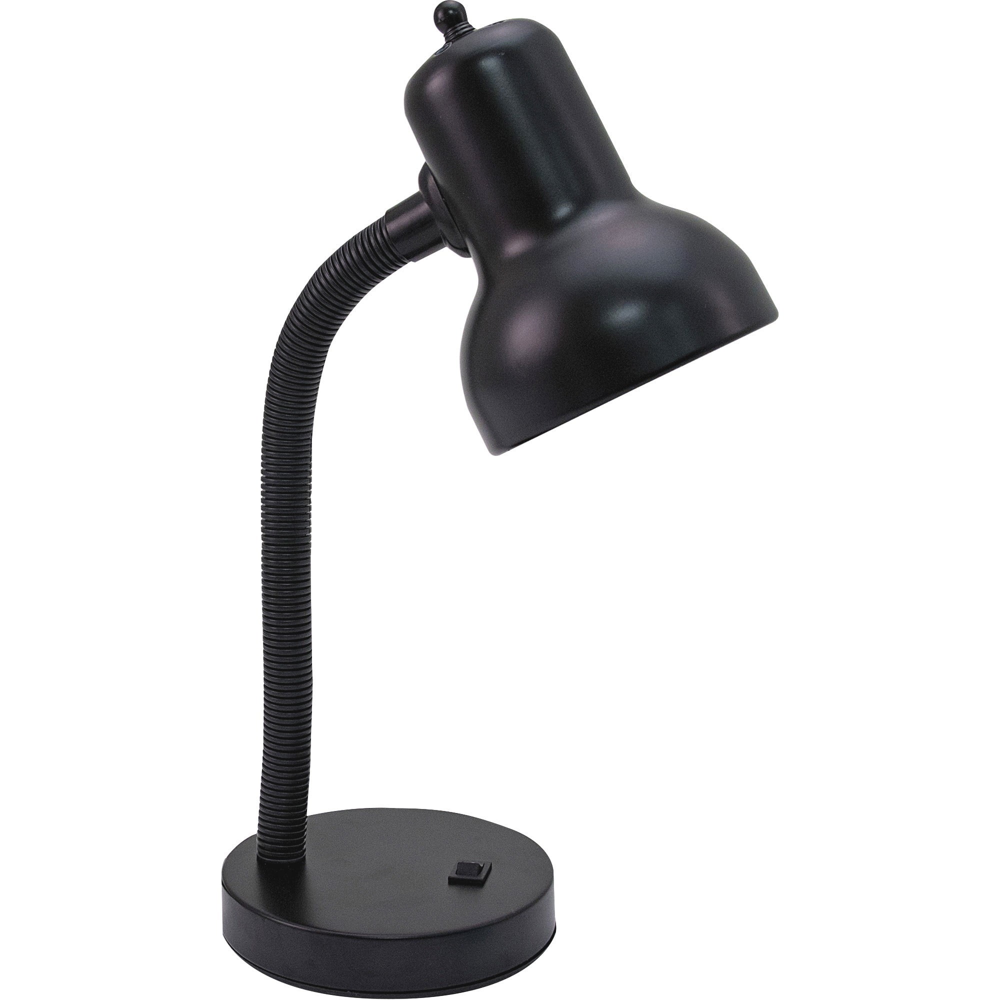 Ledu, LEDL9091, Gooseneck Metal Shade Desk Lamp, 1 Each, Black ...