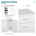 thumbnail image 4 of Armoire de Rangement Autoportante Console Buffet Table Organisateur d'Entrée, 4 of 10