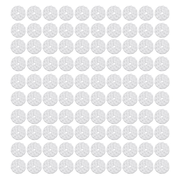 100pcs Plastic Lotus Acupressure Yoga Mat Spikes Pilates Cushion Pad Needle