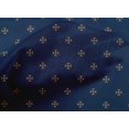 thumbnail image 3 of oneOone Cotton Cambric Blue Fabric Diamond Shape Small Sewing Material Print Fabric By The Yard 56 Inch Wide, 3 of 4