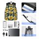 thumbnail image 4 of Disketp Sunflowers Mochila Ligera Clásica con Múltiples Bolsillos, Mochila Casual para Hombre y Mujer, Ideal para Escuela, Trabajo y Viajes, 4 of 6