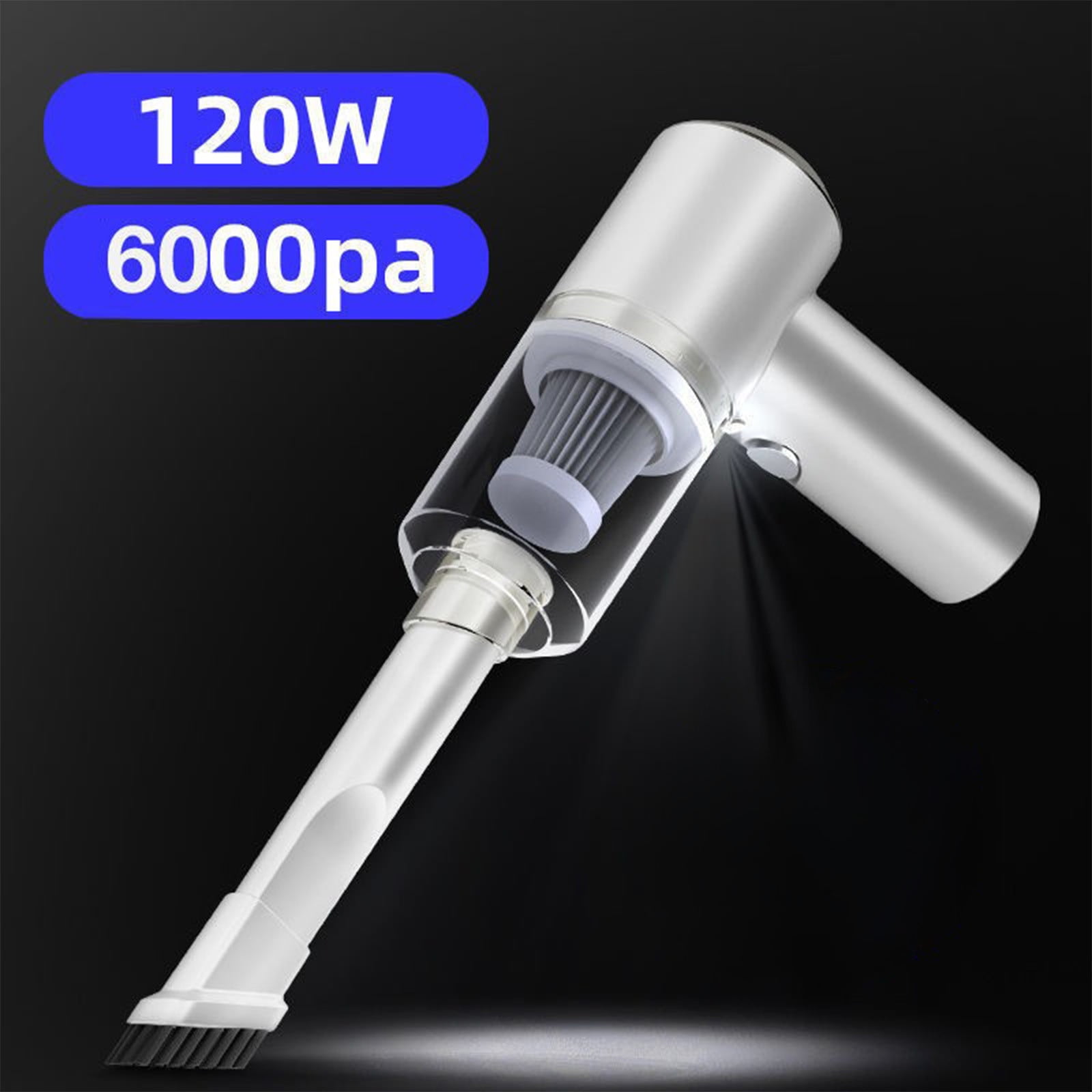 Uiz Merueh Car Vacuum Wet and Dry High Power Hand Held Vacuum Powerful Suction Hand Vac Powerful Suction Portable Vacuum for Car Home Cleaning