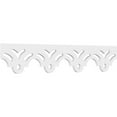 thumbnail image 1 of Ekena Millwork RUNP08X0625X48RBT 8 x 48 in. Pitch 0.62 in. Robertson Architectural Grade PVC Running Trim, 1 of 4