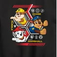 thumbnail image 3 of Paw Patrol - Chase Rubble Marshall Hexagons - Toddler & Youth Crewneck Fleece Sweatshirt, 3 of 6
