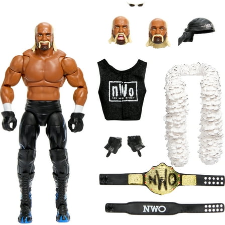 WWE Ultimate Edition “Hollywood” Hulk Hogan Action Figure & Accessories Set, 6-inch Collectible