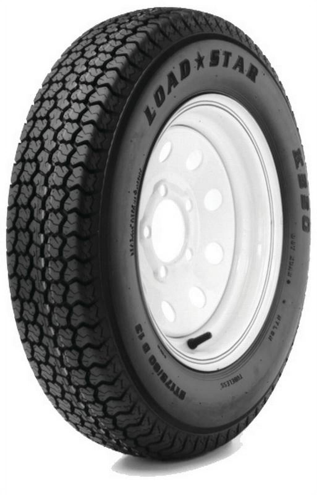 Americana Tire & Wheel With Tire 5Lst185/80D13 C Spoke White 3S300