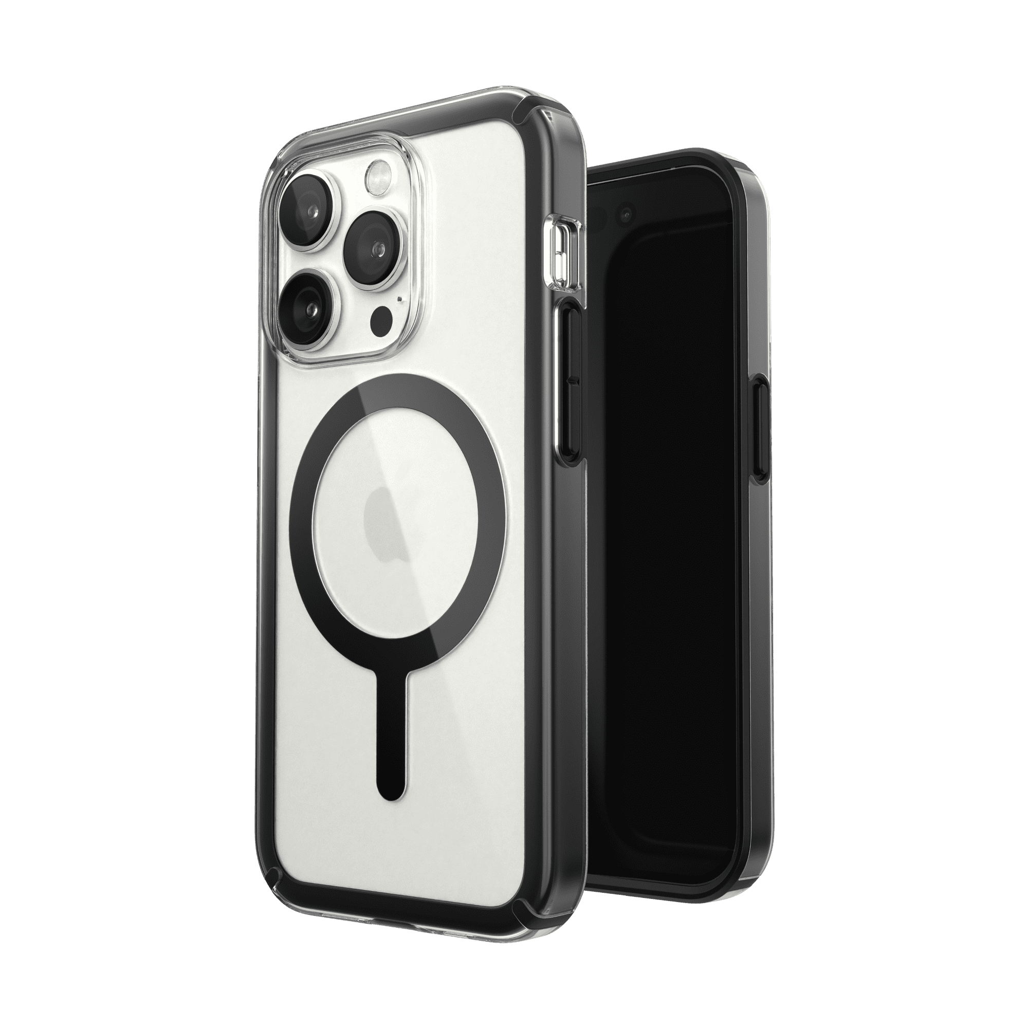 Speck iPhone 14 Pro GemShell with MagSafe Case in Clear and Black