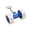 Blue, variant on Keychain Pendant 3D Printed Dumbbell Charm Gym Keyring Sports Style Fitness Key Holder Backpack Accessories